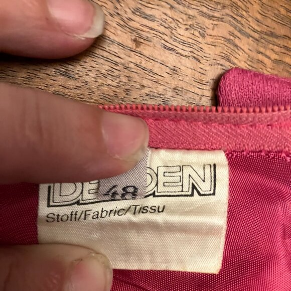 Dusty Rose Vintage Plus Size Dress - Picture 11 of 12